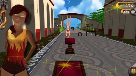 Screenshot of Gym Runner - The Endless Gymnastics Adventure!