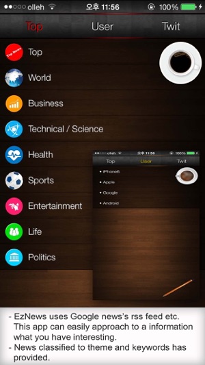 EzNews - Inform you what you want to kno