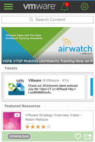 VMware Mobile Knowledge Portal screenshot 2