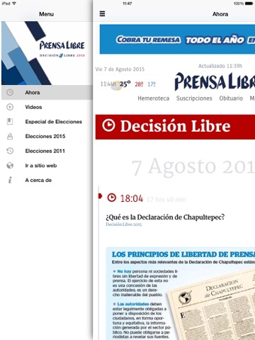 Screenshot #4 pour Decisión Libre 2015
