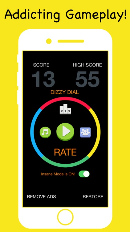 Dizzy Dial - Test Your Brain's Reflexes Game