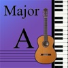 Learn Music Major Scale Notes: Key of A
