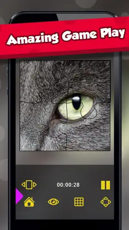 Game screenshot Big Cats Puzzle 4 Kids Endless Jigsaw-Adventure apk