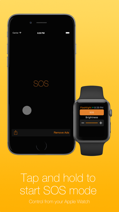 Screenshot #3 pour Flashlight with Apple Watch Remote