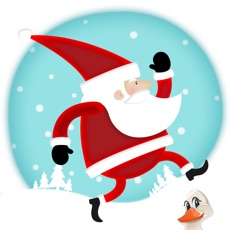 Activities of Santa Claus brings Christmas Presents - Run and Jump Loop