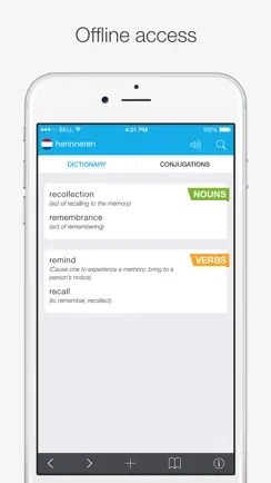 Translations: Dutch - English iPhone image 1