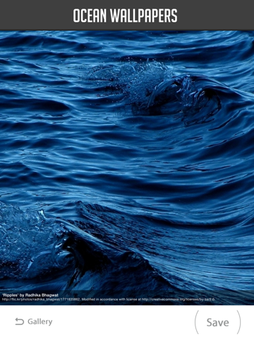 Screenshot #5 pour Ocean Wallpapers