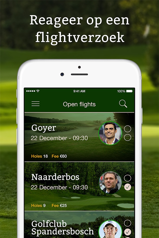 Golf-at. Voor golfers, golfclubs en de golfpro screenshot 2