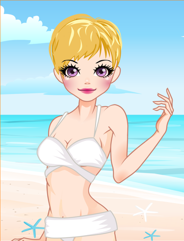 Screenshot #5 pour Tropical Fashion Models 2 - Habillez-vous et jeu de maquillage pour les enfants qui aiment la mode