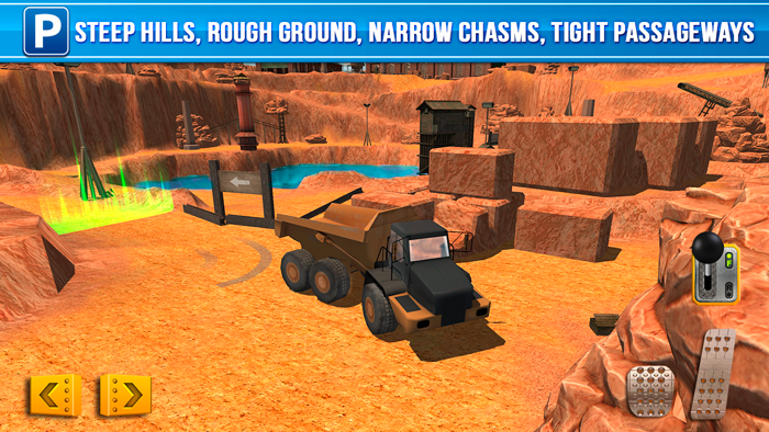 Mining Trucker Parking Simulator - ArabaYarış OyunlarıÜcretsiz