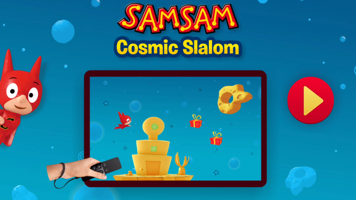 Screenshot #1 pour SamSam Cosmic Slalom