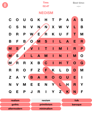 Screenshot #4 pour Word Search - Spot the Hidden Words Puzzle Game