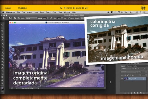 Restauro de Imagens para Photoshop screenshot 2