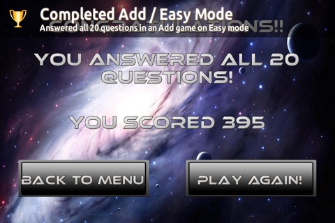 Space Math Free! - Math Game for Children (and Adults!)のおすすめ画像3