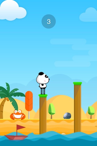 Panda Jump - The Hardest Panda Ninja Jumping Game screenshot 2