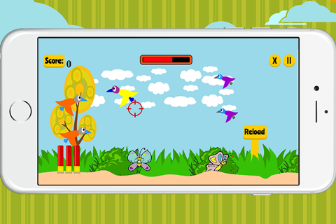 Birds flying shooting with weapons screenshot 2