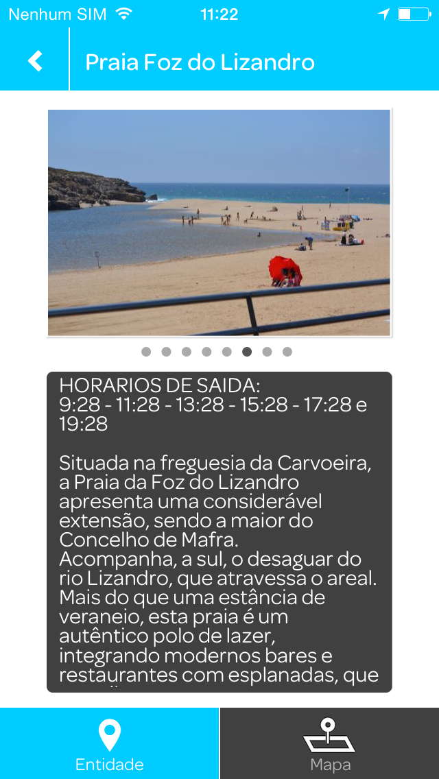 Screenshot 4 of Ericeira Beach Bus App