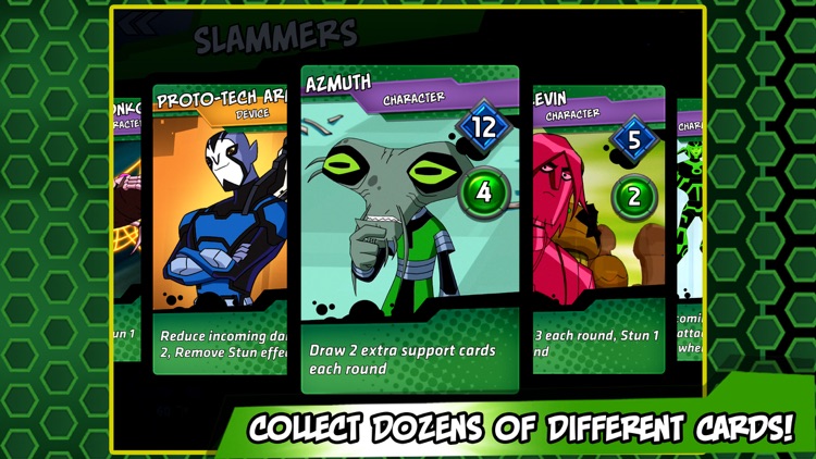 Ben 10 Slammers – Galactic Alien Collectible Card Battle Game screenshot-4