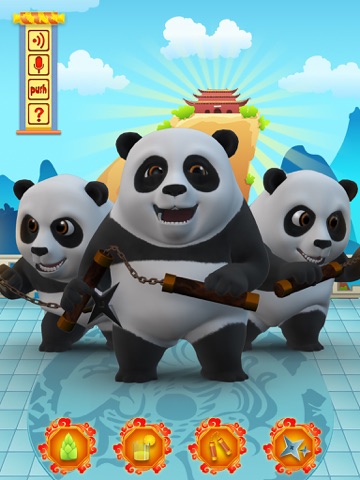 Скриншот из Talking Bruce the Panda for iPad