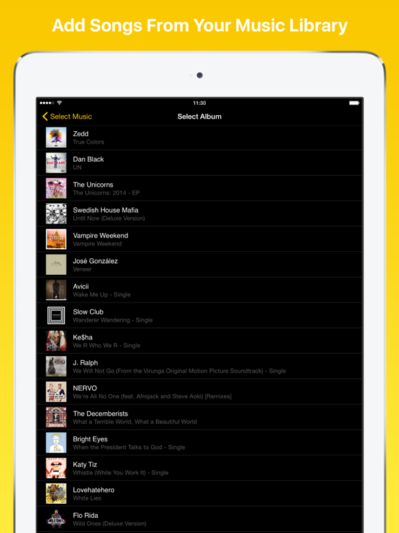 App screenshot
