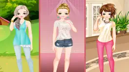 Game screenshot T-shirt Girls - Dress up and make up game for kids who love fashion t-shirts hack