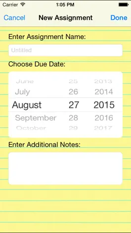 Game screenshot My School Planner hack