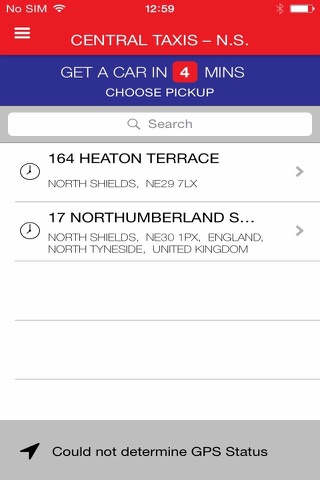 CENTRAL TAXIS – North Shields screenshot 3