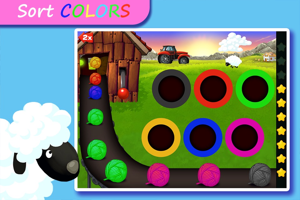 Farm Puzzles - Shapes & Colors screenshot 3