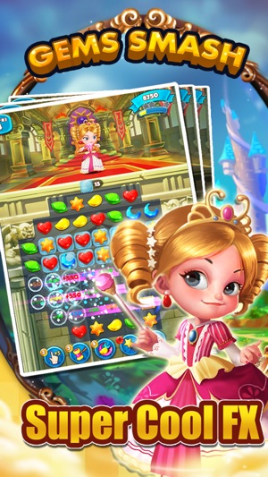 Gems Smash - Match 3 Adventure(圖3)-速報App