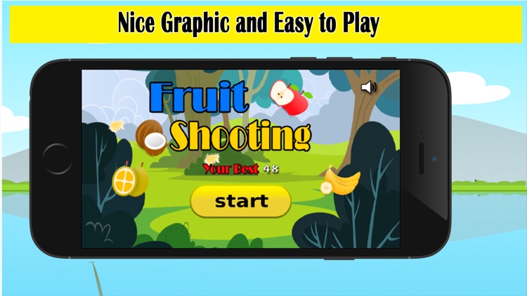 Fruit Shooting Game for kids
