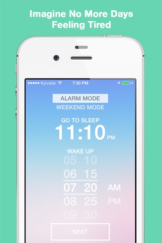 Enough Sleep: Boost Your Performance - Alarm Clock screenshot 3