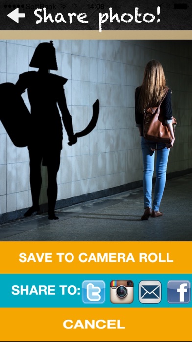 Ghost Photo Editor iPhone screenshot 3 - Photo & Video app
