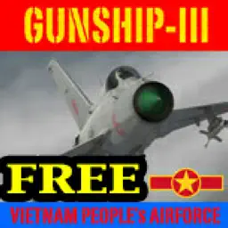 Gunship III - Combat Flight Simulator - V.P.A.F - FREE app icon