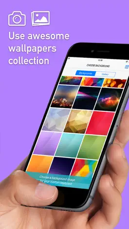 Game screenshot Wallpapers For Keyboard – Personalize Keyboard With Photos From Your Camera Roll apk