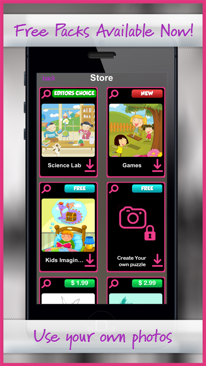 Jig-Saw Puzzle Games for Kids Toddlers and Family - Free Daily Puzzle