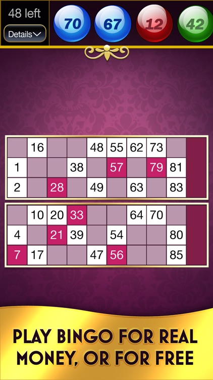 Bingo Lounge - Real Money Bingo Gambling Online App Game: 90, Instant, Multi & Classic Casino Play screenshot-4