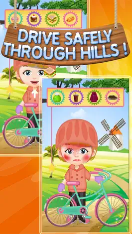 Game screenshot Ride Elsa's Bike - Kids School Bicycle Fun Adventure hack