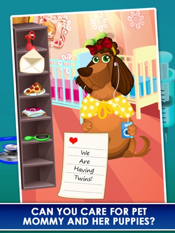 Screenshot #6 pour My Newborn Baby Puppy Pets - Pet Mommy's Pregnancy Doctor Game!