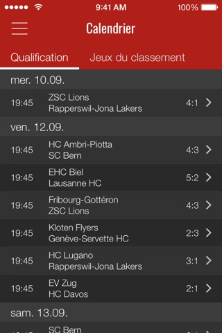 HockeyInfo screenshot 4