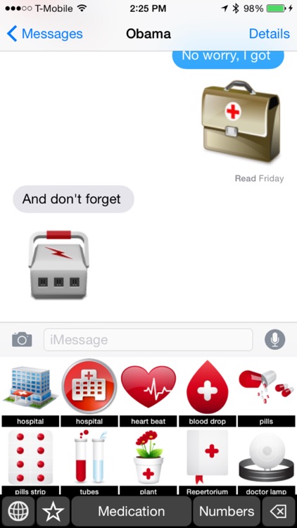 Medical XtraKeyboard: Custom Keyboard Sticker and Emoji for medical professionals or students