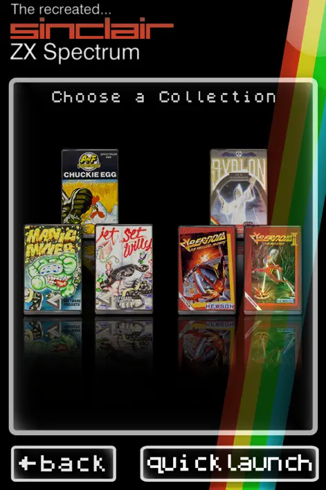 Recreated ZX Spectrum - Games App | MWM