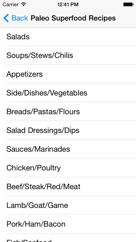Paleo Superfood Cookbook - Recipes, Meals & Ideas screenshot 3 of 4