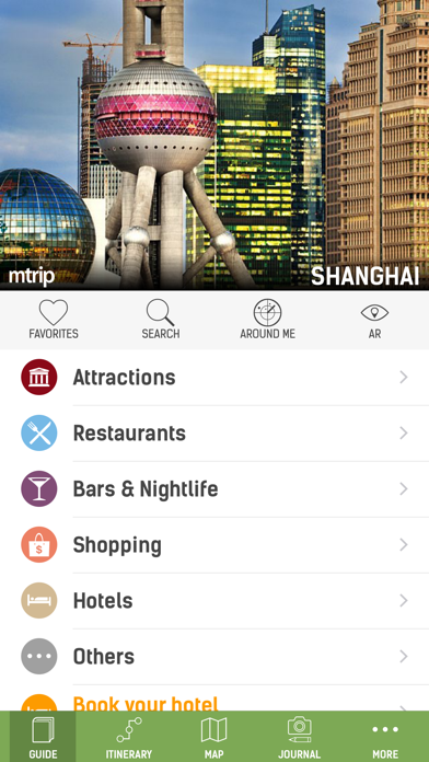 Shanghai Travel Guide - mTrip Screenshot 1