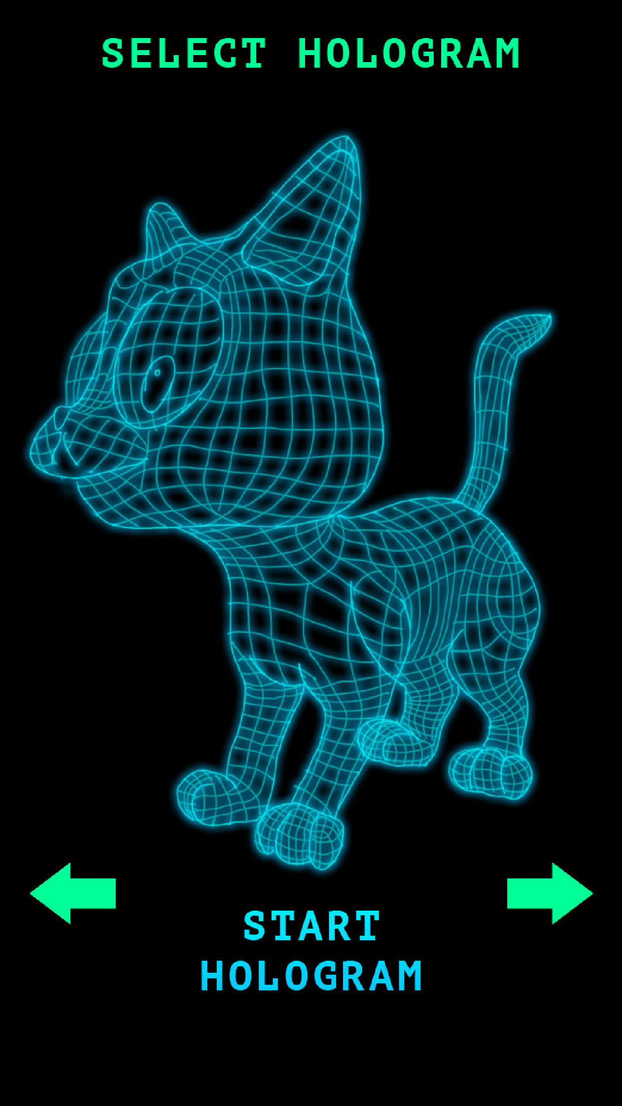 Hologram 3D Cat Simulator screenshot 3