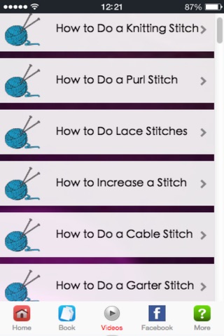 How to Knit - Learn Easy Knitting Instructions screenshot 2
