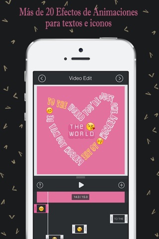 Ideavid - Font Animation video for Instagram screenshot 3