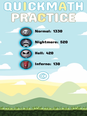 Screenshot #6 pour Quick Math Practice - Fast Arithmetic Game For Kids And Adults