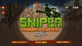 Game screenshot Sniper Animal Hunter 2016 mod apk
