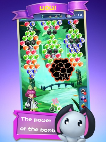 Bubble Shooter Mania App - School Boy Times Now iPad screenshot