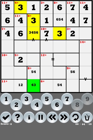 Greater than Killer-Sudoku screenshot 2